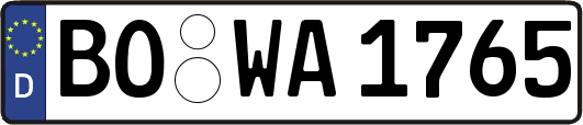 BO-WA1765