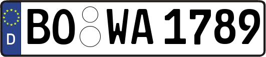 BO-WA1789