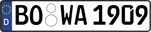 BO-WA1909