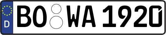 BO-WA1920