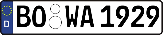 BO-WA1929