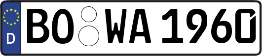 BO-WA1960