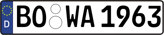 BO-WA1963