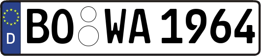BO-WA1964