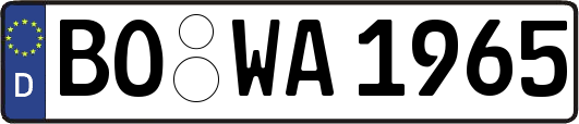 BO-WA1965