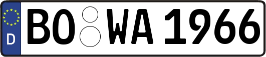 BO-WA1966