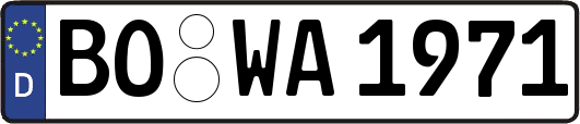 BO-WA1971