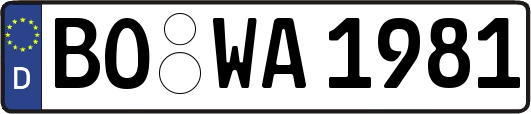 BO-WA1981