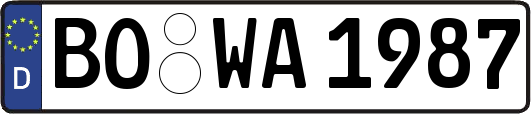 BO-WA1987
