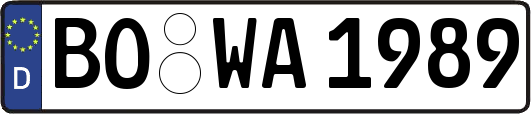 BO-WA1989