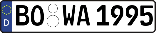 BO-WA1995