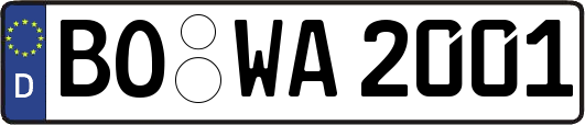 BO-WA2001