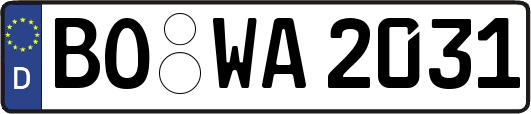 BO-WA2031