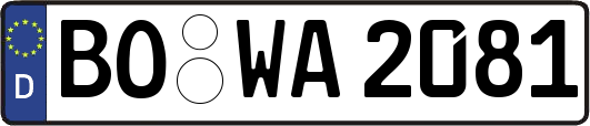 BO-WA2081