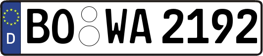 BO-WA2192