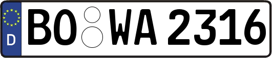 BO-WA2316