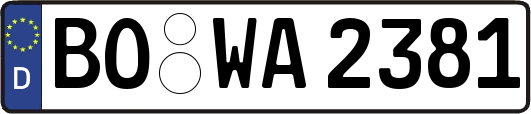 BO-WA2381