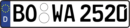 BO-WA2520