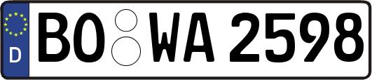 BO-WA2598