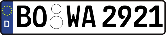 BO-WA2921