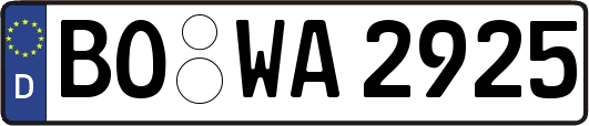 BO-WA2925