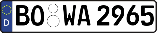 BO-WA2965