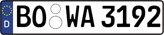 BO-WA3192