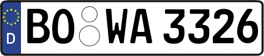 BO-WA3326