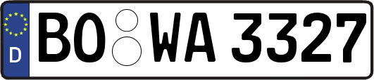 BO-WA3327