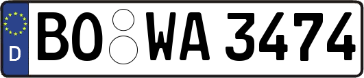 BO-WA3474