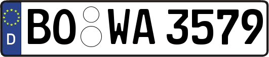 BO-WA3579