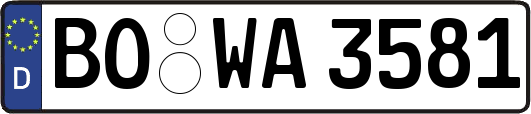 BO-WA3581