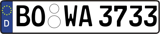 BO-WA3733
