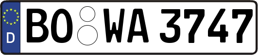BO-WA3747