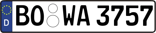 BO-WA3757