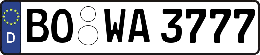 BO-WA3777
