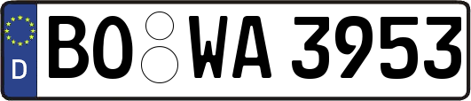 BO-WA3953