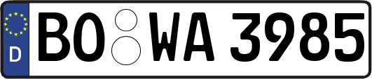 BO-WA3985