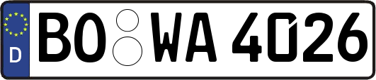 BO-WA4026