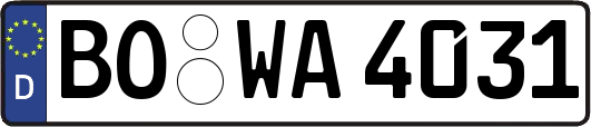 BO-WA4031