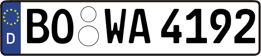BO-WA4192