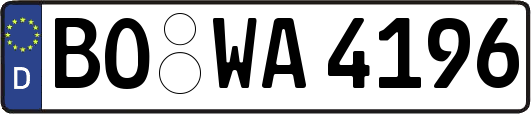 BO-WA4196