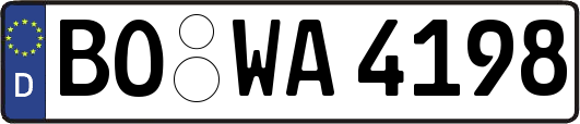 BO-WA4198