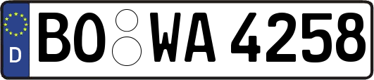 BO-WA4258
