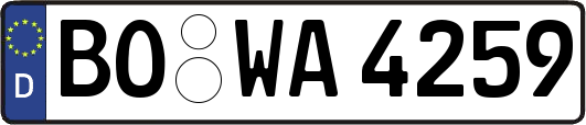 BO-WA4259