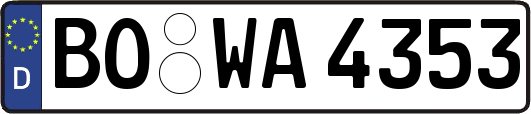 BO-WA4353