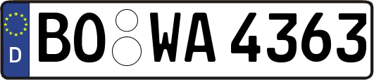 BO-WA4363
