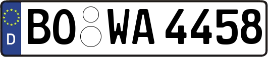 BO-WA4458