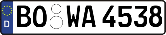 BO-WA4538