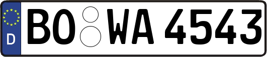 BO-WA4543
